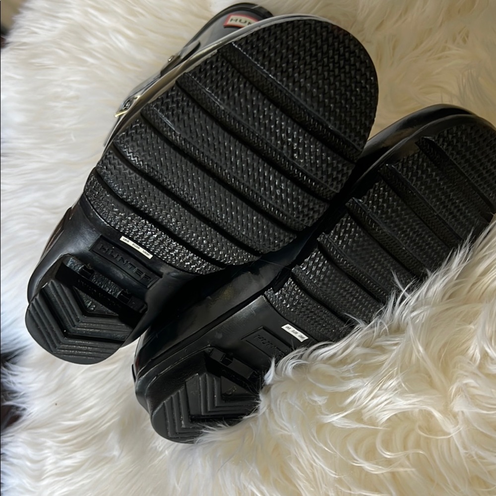 Hunter Black Rain Boots - Picture 11 of 11